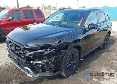 2025 Honda Cr-V Hybrid Sport Touring z USA, uszkodzony, nr VIN 7FARS6H96SE099665